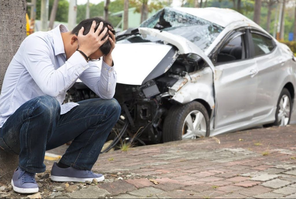 Man had car accident - Small Collision Procedures - FR-44 Insurance